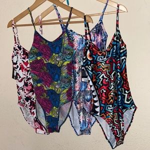 4 Ethika Body Suits All XS NWT